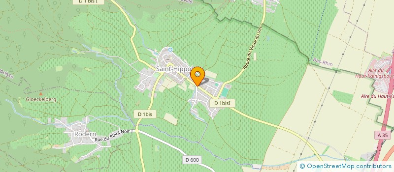 localisation de l'entreprise MONSIEUR MOHAMED BEN FRAJ  SAINT-HIPPOLYTE