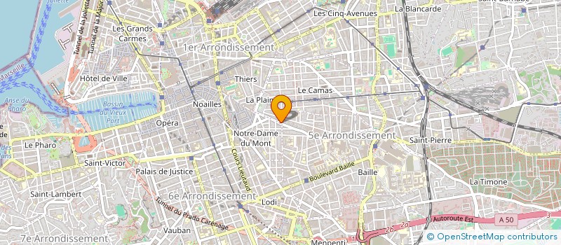 localisation de l'entreprise MONSIEUR MOHAMED BEN FREDJ  MARSEILLE
