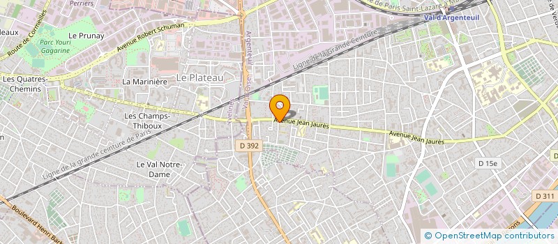 localisation de l'entreprise MONSIEUR MOHAMED BEN GHORBEL  ARGENTEUIL