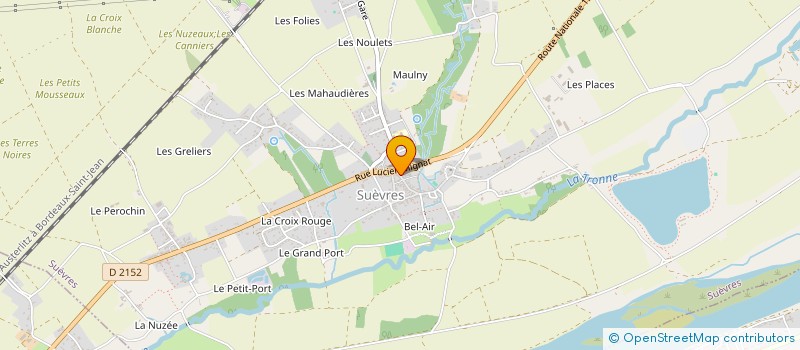 localisation de l'entreprise MONSIEUR MOHAMED BEN HADDOU  SUEVRES