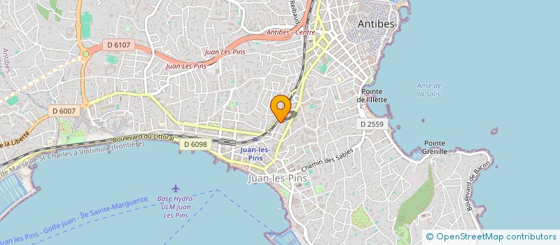 localisation de l'entreprise MONSIEUR MOHAMED BEN HADJ ALI à ANTIBES