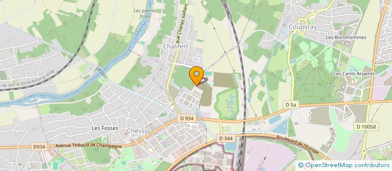 localisation de l'entreprise MONSIEUR MOHAMED BEN HAMED  CHALIFERT