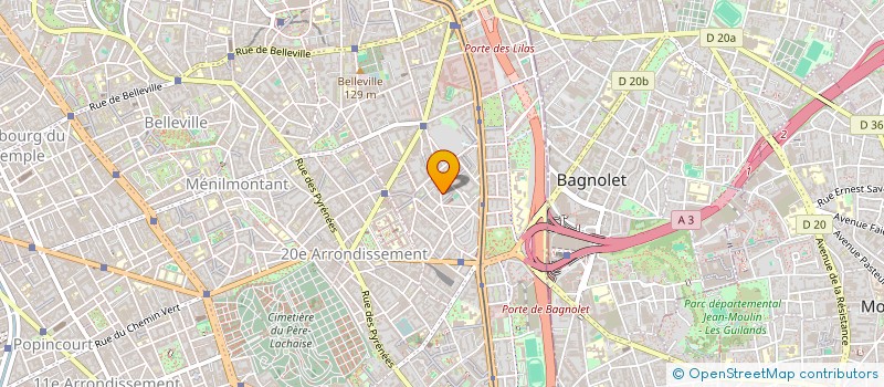 localisation de l'entreprise MONSIEUR MOHAMED BEN HAMIDA  PARIS