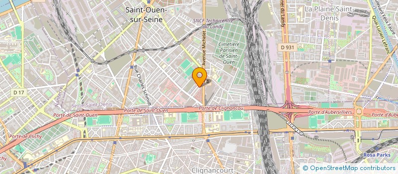 localisation de l'entreprise MONSIEUR MOHAMED BEN HASSEN à SAINT-OUEN-SUR-SEINE