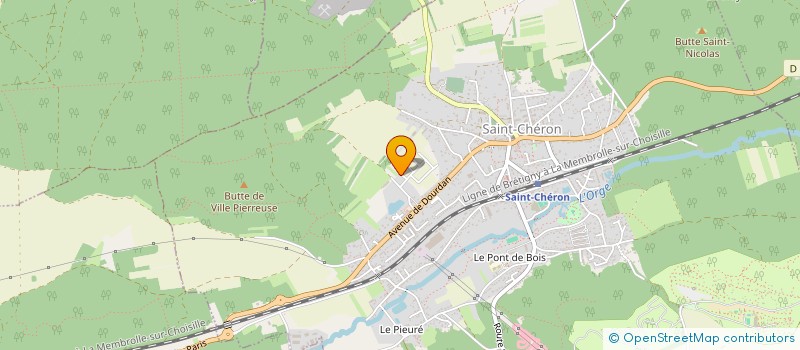 localisation de l'entreprise MONSIEUR MOHAMED BEN JALEL  SAINT-CHERON