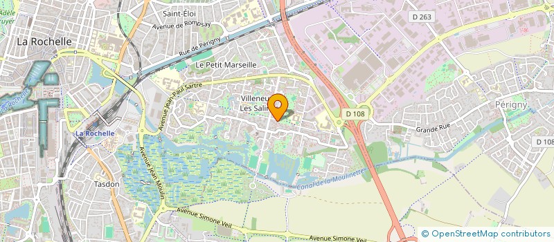 localisation de l'entreprise MONSIEUR MOHAMED BEN LACHHAB OUADRASSI  LA ROCHELLE