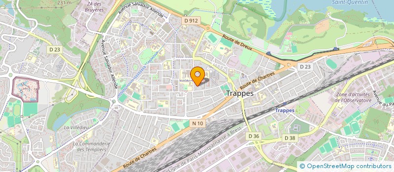 localisation de l'entreprise MONSIEUR MOHAMED BEN LAHCEN à TRAPPES