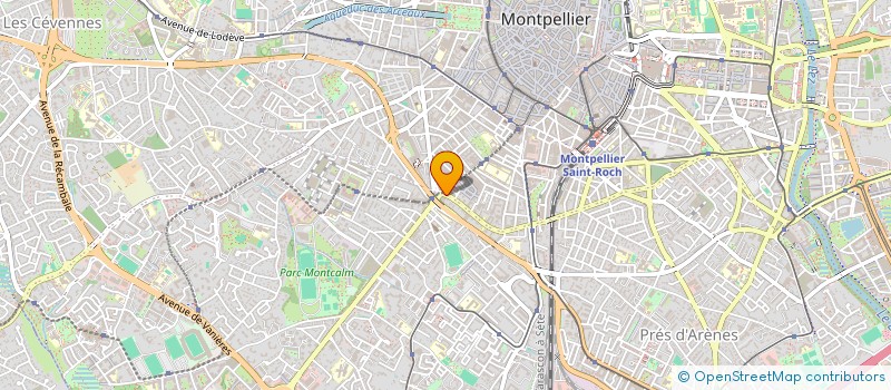 localisation de l'entreprise MONSIEUR MOHAMED BEN M'BAREK à MONTPELLIER