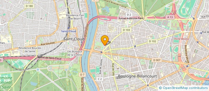 localisation de l'entreprise MONSIEUR MOHAMED BEN MAHMOUD à BOULOGNE-BILLANCOURT