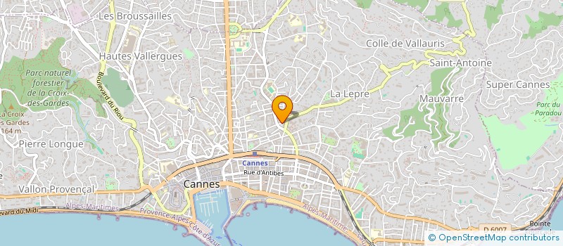 localisation de l'entreprise MONSIEUR MOHAMED BEN MANSOUR à CANNES