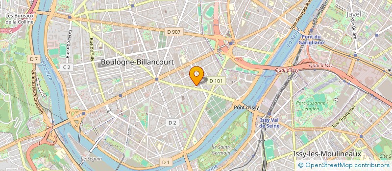 localisation de l'entreprise MONSIEUR MOHAMED BEN NACEUR  BOULOGNE-BILLANCOURT