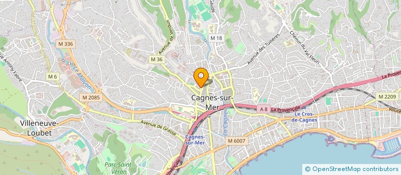 localisation de l'entreprise MONSIEUR MOHAMED BEN NASR à CAGNES-SUR-MER