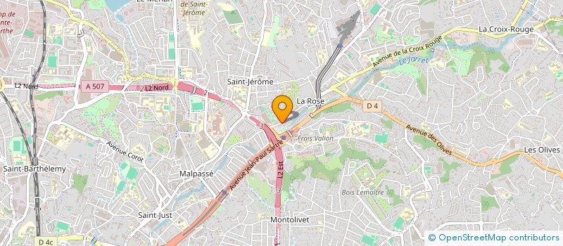 localisation de l'entreprise MONSIEUR MOHAMED BEN OMRANE à MARSEILLE