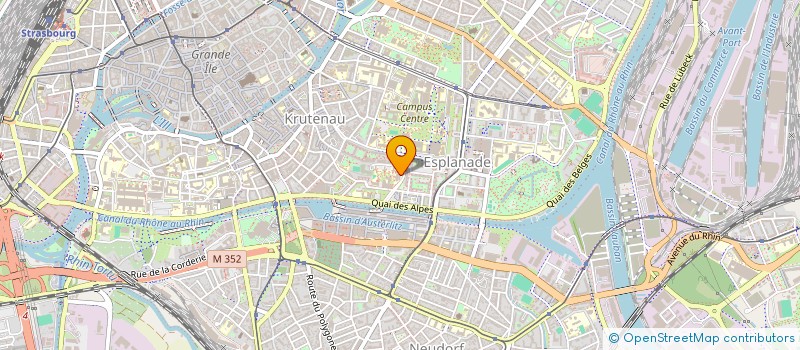 localisation de l'entreprise MONSIEUR MOHAMED BEN RACHED à STRASBOURG