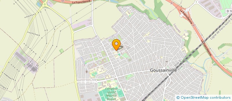 localisation de l'entreprise MONSIEUR MOHAMED BEN RAMDANE  GOUSSAINVILLE