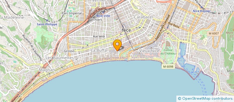 localisation de l'entreprise MONSIEUR MOHAMED BEN ROUAYNE à NICE