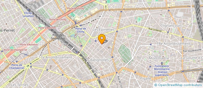 localisation de l'entreprise MONSIEUR MOHAMED BEN SAID à PARIS