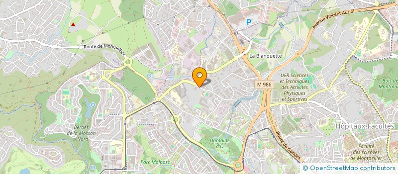 localisation de l'entreprise MONSIEUR MOHAMED BEN SAID à MONTPELLIER