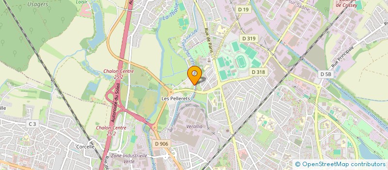 localisation de l'entreprise MONSIEUR MOHAMED BEN SALAH  CHAMPFORGEUIL