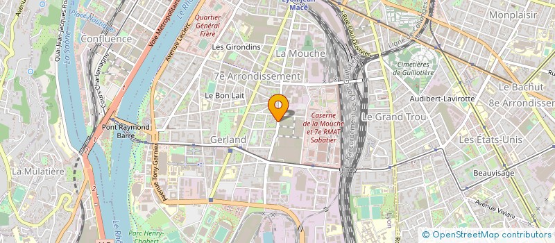 localisation de l'entreprise MONSIEUR MOHAMED BEN SASSI  LYON