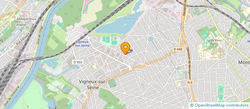 localisation de l'entreprise MONSIEUR MOHAMED BEN SEGAIER à VIGNEUX-SUR-SEINE