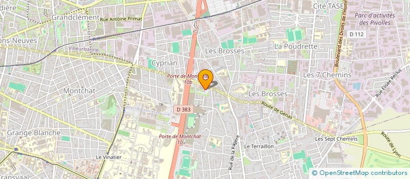 localisation de l'entreprise MONSIEUR MOHAMED BEN SGHAIER  BRON