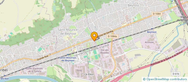 localisation de l'entreprise MONSIEUR MOHAMED BEN SOUF  SAINT-MAURICE-DE-BEYNOST