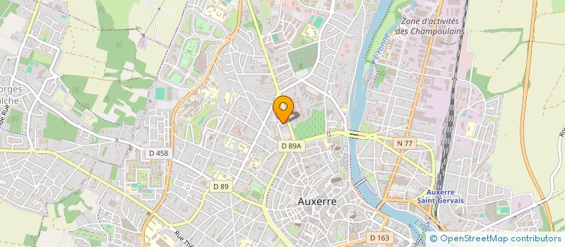 localisation de l'entreprise MONSIEUR MOHAMED BEN YOUSSEF à AUXERRE