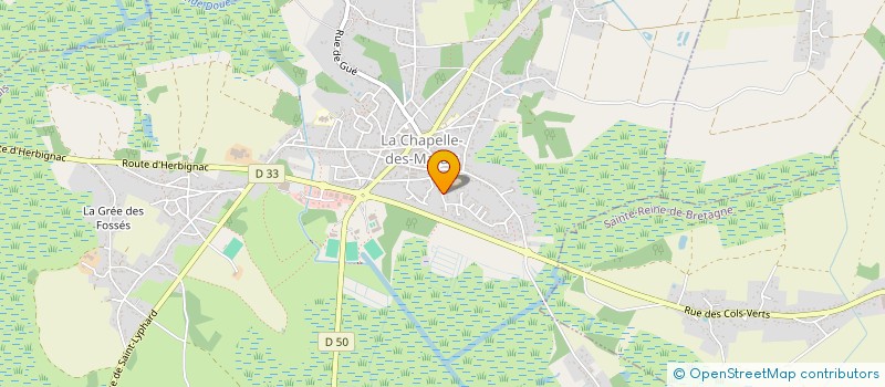 localisation de l'entreprise MONSIEUR MOHAMED BEN ZAKOUR  LA CHAPELLE-DES-MARAIS