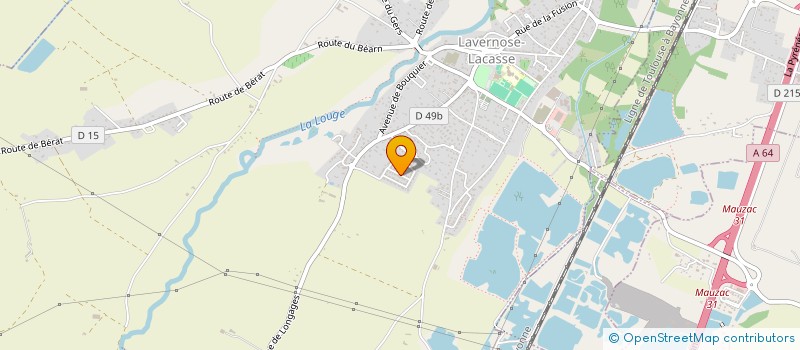 localisation de l'entreprise MONSIEUR MOHAMED BENABDALLAH  LAVERNOSE-LACASSE