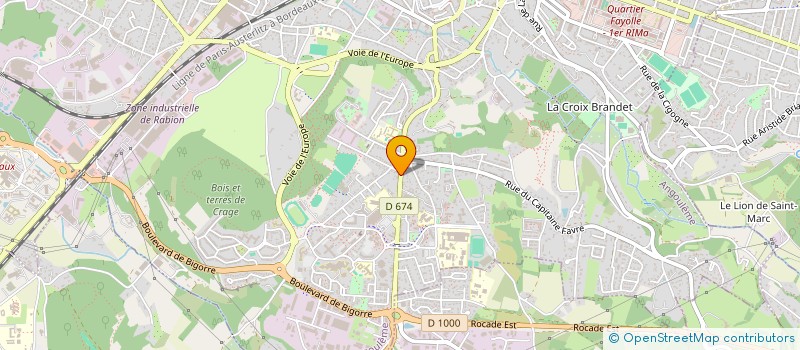 localisation de l'entreprise MONSIEUR MOHAMED BENABDELLAH à ANGOULEME