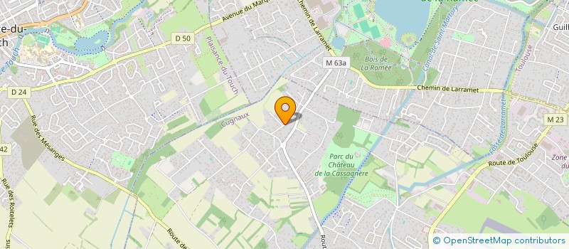 localisation de l'entreprise MONSIEUR MOHAMED BENABDERRAHMANE  CASTRES