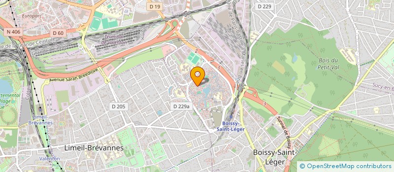 localisation de l'entreprise MONSIEUR MOHAMED BENACER  BOISSY-SAINT-LEGER