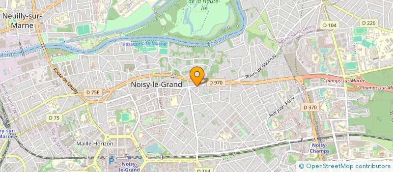 localisation de l'entreprise MONSIEUR MOHAMED BENACEUR  NOISY-LE-GRAND