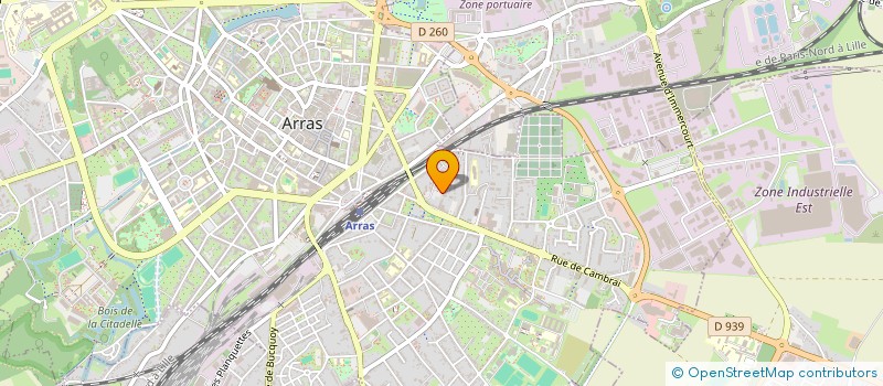 localisation de l'entreprise MONSIEUR MOHAMED BENADDA à ARRAS