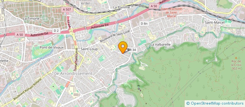 localisation de l'entreprise MONSIEUR MOHAMED BENAFFANE  MARSEILLE