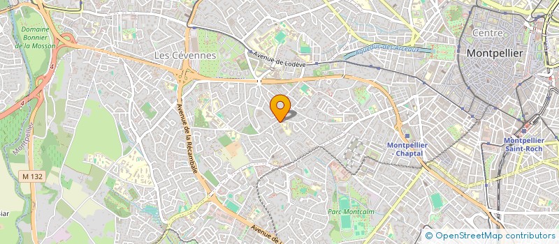 localisation de l'entreprise MONSIEUR MOHAMED BENAHMED à MONTPELLIER