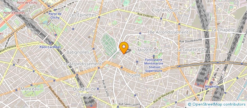 localisation de l'entreprise MONSIEUR MOHAMED BENAISSA  PARIS