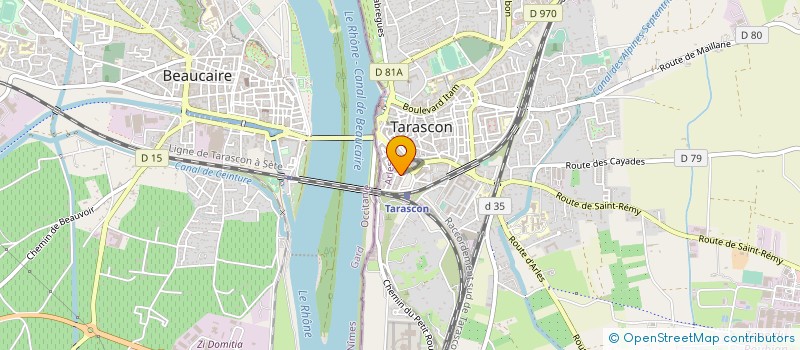 localisation de l'entreprise MONSIEUR MOHAMED BENAISSA  TARASCON