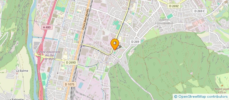 localisation de l'entreprise MONSIEUR MOHAMED BENALDJIA à ECHIROLLES