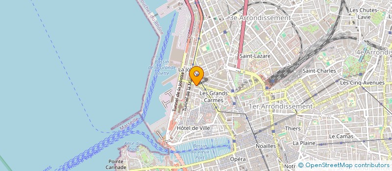 localisation de l'entreprise MONSIEUR MOHAMED BENALI à MARSEILLE