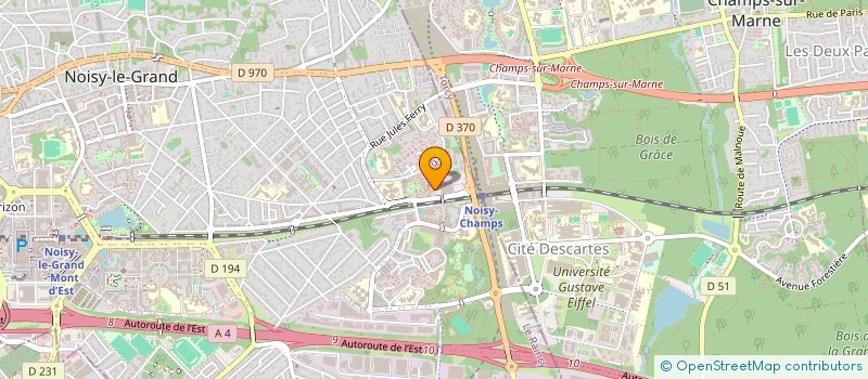 localisation de l'entreprise MONSIEUR MOHAMED BENAMGHAR à NOISY-LE-GRAND