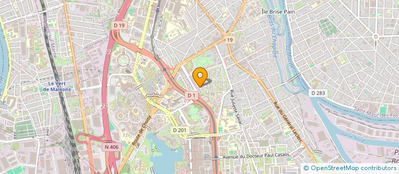 localisation de l'entreprise MONSIEUR MOHAMED BENANIBA  CRETEIL