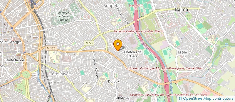 localisation de l'entreprise MONSIEUR MOHAMED BENANTEUR à TOULOUSE