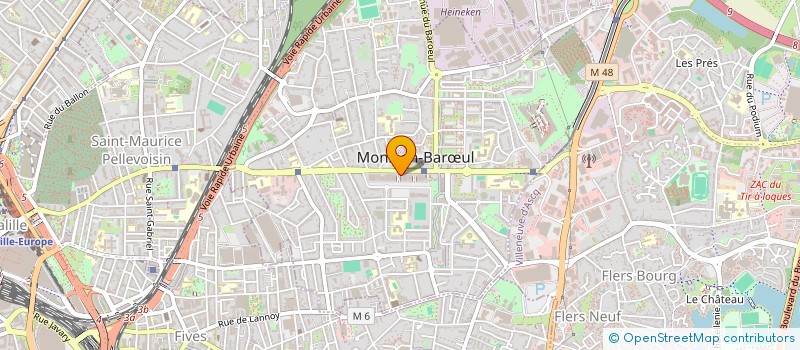 localisation de l'entreprise MONSIEUR MOHAMED BENAOUDA  TOURCOING