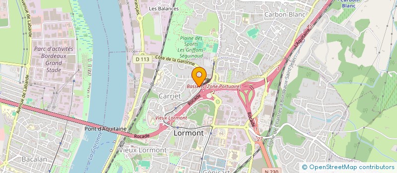 localisation de l'entreprise MONSIEUR MOHAMED BENAOUDA à LORMONT