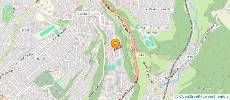 localisation de l'entreprise MONSIEUR MOHAMED BENARAB  ROUEN