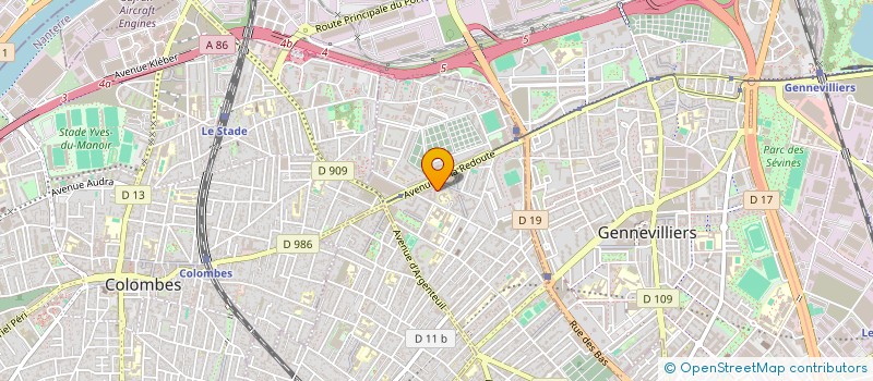 localisation de l'entreprise MONSIEUR MOHAMED BENCHAABANE à ASNIERES-SUR-SEINE