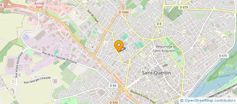 localisation de l'entreprise MONSIEUR MOHAMED BENCHAOU à SAINT-QUENTIN