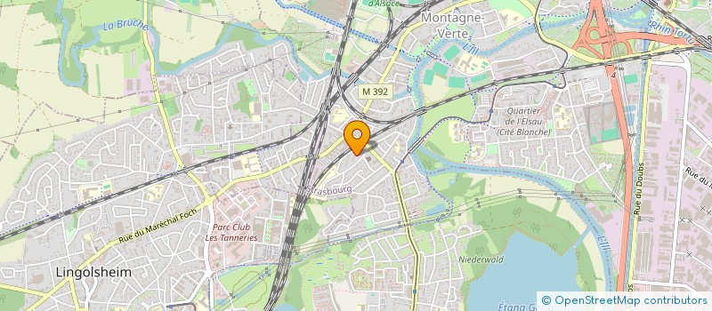 localisation de l'entreprise MONSIEUR MOHAMED BENCHERIF à STRASBOURG